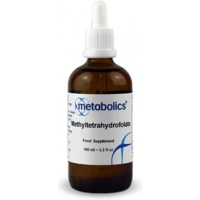 Metabolics 5-methyltetrahydrofolát aktivní tekutá kyselina listová vitamin B9 100 ml