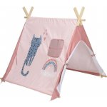 HOMESTYLING Dětský stan 101x106x106 cm růžová KO-HZ1992810 – Hledejceny.cz