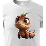 dětské triko dinosaurus 2 bílá – Sleviste.cz