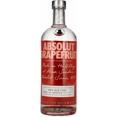 Absolut Grapefruit 40% 1 l (holá láhev) – Zboží Dáma
