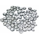 Hrací kameny - skleněné diamanty 4,5mm - čiré (20ks) – Zboží Živě
