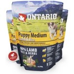 Ontario Puppy Medium Lamb & Rice 0,75 kg – Hledejceny.cz