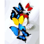 Gaira Malování podle čísel Motýli – Zboží Dáma