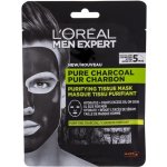 L’Oréal Men Expert Pure Charcoal plátýnková maska 30 g – Zboží Mobilmania