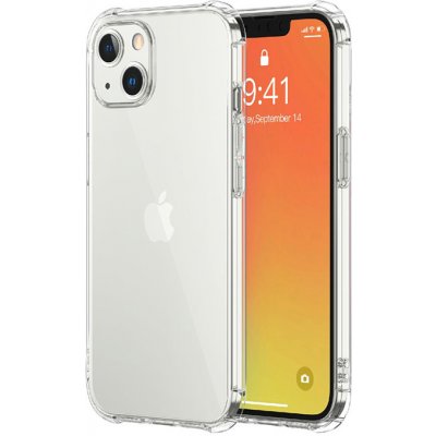Pouzdro AppleMix LEEU Apple iPhone 13 - zesílené rohy - gumové - čiré – Sleviste.cz