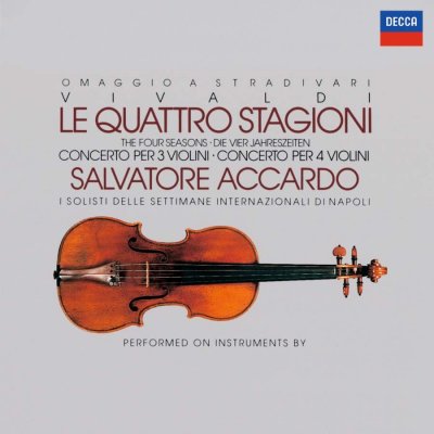 Vivaldi, Antonio - Le Quattro Stagioni - Concerto per 3 & 4 Violini CD – Zboží Mobilmania