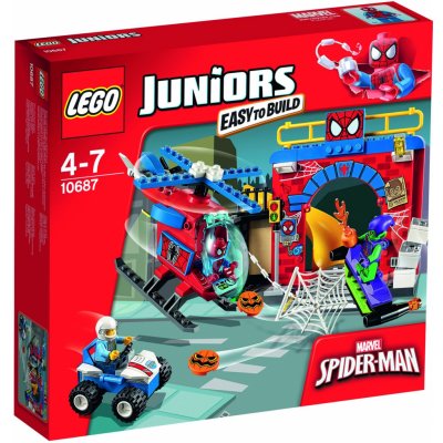 LEGO® Juniors 10687 Spider-Manova skrýš – Zboží Živě