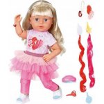 Zapf Creation BABY born Play & Style Starší sestřička blondýnka 43 cm – Zboží Dáma