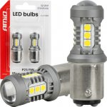 Amio LED 12V/24V P21/5W BAY15D čirá CANBUS 2ks – Hledejceny.cz