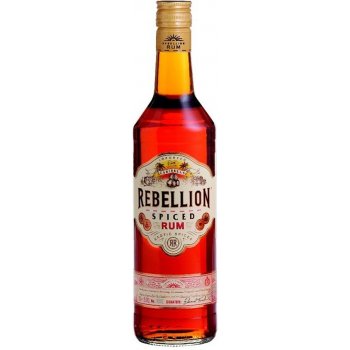 RON REBELLION SPICED 37,5 0,7 l (holá láhev)