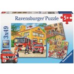 Ravensburger Hasiči 3v1 3 x 49 dílků – Zbozi.Blesk.cz