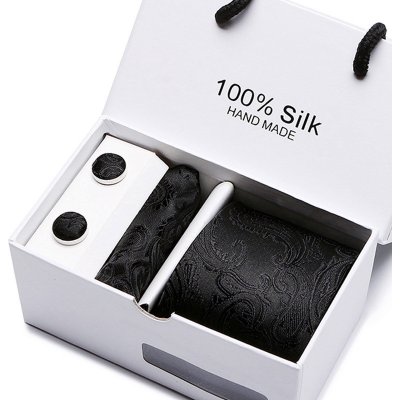 Gaira Kravata manžetové knoflíčky a kapesníček 7081-27 – Zboží Dáma