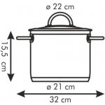 Tescoma Vision 22 cm 5,5 l – Zboží Dáma