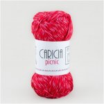 Caricia Pletací příze Picnic 75 g, 175 m BARVA: Růžová