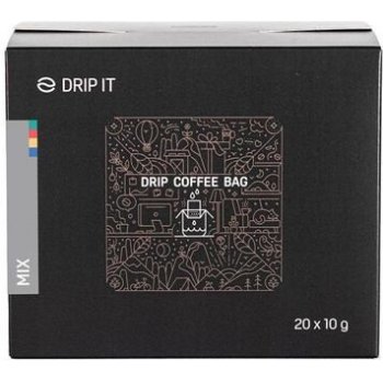 Drip it Káva ve filtru Mix kolekce 4 druhů kávy 20 x 10 g