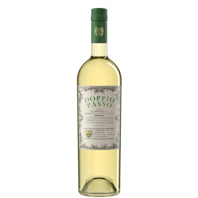 Doppio Passo Pinot Grigio Friuli 2023 DOC Grave 12,5% 0,75 l (holá láhev) – Hledejceny.cz