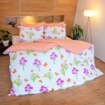 Stanex povlečení bavlna Jaro oranžové LS245 140x200 70x90 – Sleviste.cz