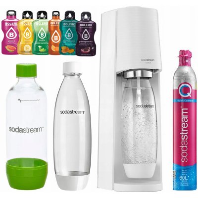 SODASTREAM TERRA white + láhve FUSE a JET – Hledejceny.cz