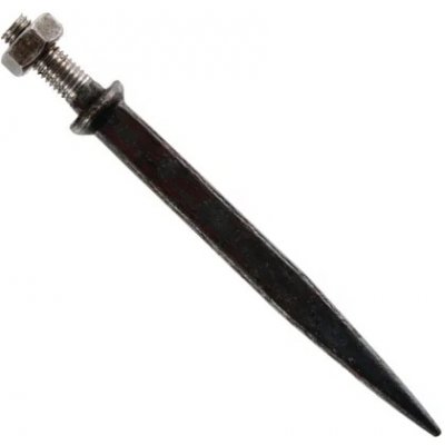 Hřeb do bran, pracovní délka 240 mm, závit M16, rovný – HobbyKompas.cz