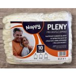 Nappy inkontinence pleny pro dospělé prodyšné zapínací L 110 - 150 cm 10 ks – Zboží Mobilmania