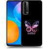 Pouzdro a kryt na mobilní telefon Huawei Picasee ULTIMATE CASE Huawei P Smart 2021 - Diamanty Purple