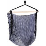 Spokey ETNO Brazilské závěsné křeslo modro-bílé – Zboží Mobilmania