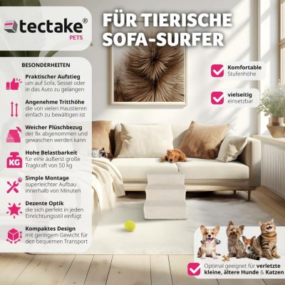 Flamingo Schody pro psy 45 x 60 x 40 cm – Hledejceny.cz