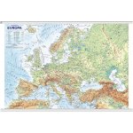 Evropa Evropa - obecně zeměpisná mapa, office, nástěnná, 1 : 4 500 000 – Hledejceny.cz