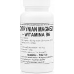 Tablety citrátu hořečnatého 800 mg + B6 600 mcg Podkowa 100 ks – Hledejceny.cz
