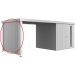 Biohort Boční stěna pro postranní střechu Neo 4A/4B/4C/4D, stříbrná metalíza – Hledejceny.cz