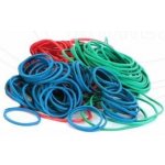Gumička mix barev slabá (1 mm, Ø 2, 4, 6 cm) 50 g, 1 balení – Hledejceny.cz
