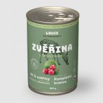 Louie Zvěřina s brusinkami a prebiotiky 400 g – Sleviste.cz