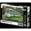 Puzzle RETRO-AUTA BUS č. 7 Karosa ŠL 11 1980 500 dílků