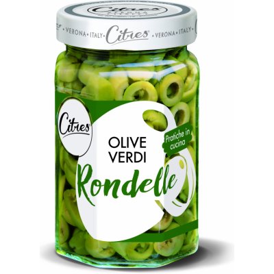 Citres Olivy Zelené Krajené V Nálevu Sklo 290 g