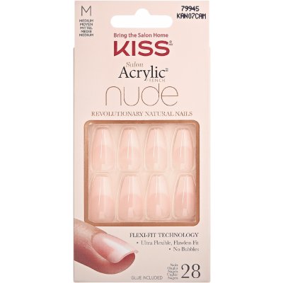 Kiss Salon Acrylic French Nude 79945 28 ks – Zboží Mobilmania