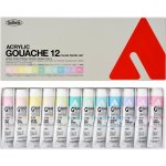 Holbein Pastel Akrylové kvašové barvy sada 12 ks – Hledejceny.cz