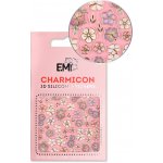 E.Mi Charmicon 3D Silicone Stickers 134 Flowers MIX samolepka – Zboží Dáma