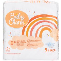 Baby Charm Super Dry Flex 5 Junior 11-16 kg 34 ks