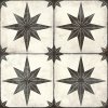 Superceramica Hidraulico Star Black 45 x 45 cm 1,62m²