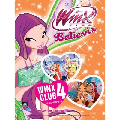 Winx Club - 4. série vol.4, epizody 12-14, plastový obal DVD