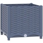 VidaXL Vyvýšený záhon 40 x 40 x 38 cm polypropylen – Sleviste.cz