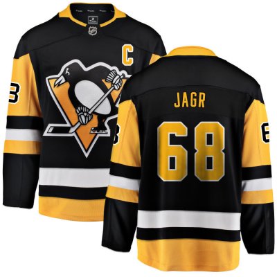 Fanatics Pánský dres Jaromír Jágr #68 Pittsburgh Penguins Fanatics Breakaway Alternate Black – Zboží Dáma Fanatics Pánský dres Jaromír Jágr #68 Pittsburgh Penguins Fanatics Breakaway Alternate Black – Zboží Dáma