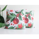 Xpose bavlna Vánoční CESMÍNA 40 x 40 cm 2ks – Sleviste.cz