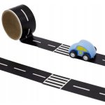 Bigjigs Toys Lepící páska cesta s autíčkem – Zboží Dáma