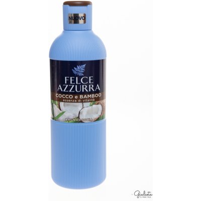 Felce Azzurra sprchový gel a pěna do koupele Cocco e Bamboo 650 ml – Hledejceny.cz