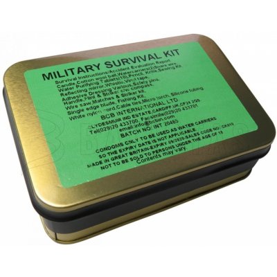 BCB Adventure krabička poslední záchrany Military
