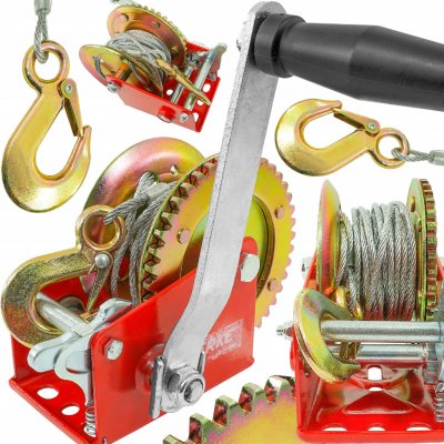 Lanový naviják 454kg 10m, Verke V87250 – Hledejceny.cz