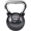 Kettlebell HMS Vinylový kettlebell s chromovaným úchopem 20kg