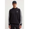 Pánská mikina adidas Originals adicolor Oversized Crew černá s aplikací