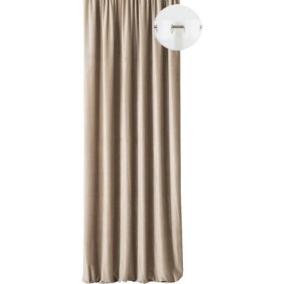 Zatemňovací závěs Mendola Velvet Castellano Uni béžový 250x245 cm – Hledejceny.cz